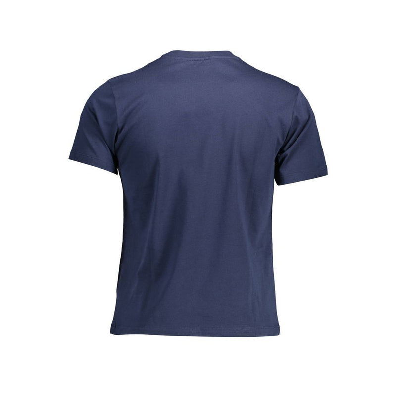 T-shirt à imprimé nautique bleu chic pour hommes