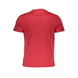 Red Cotton Men T-Shirt