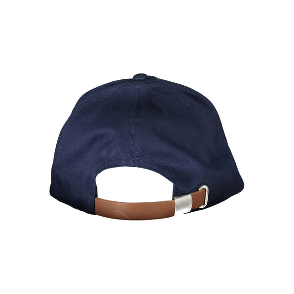 Cappelli di cotone blu e cappuccio