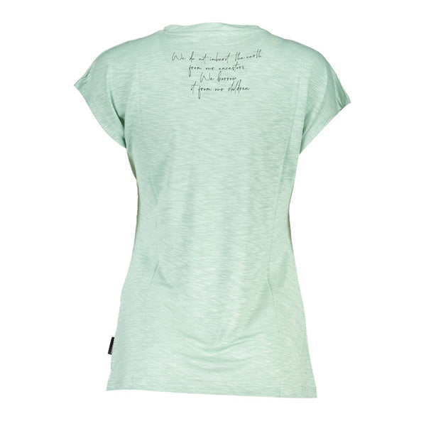 Green Viscose Tops & T-Shirt