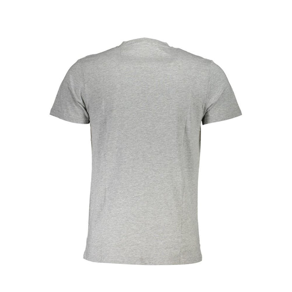 T-shirt di cotone grigio