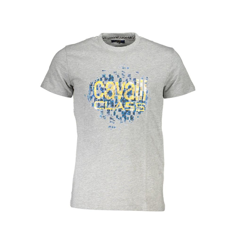 T-shirt di cotone grigio