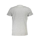 T-shirt di cotone grigio