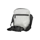 Bolso de hombro de poliéster gris