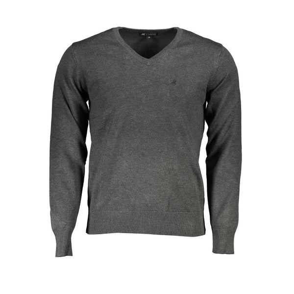 Gray Nylon Sweater