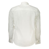 Elegante camisa blanca de manga larga - Fit regular