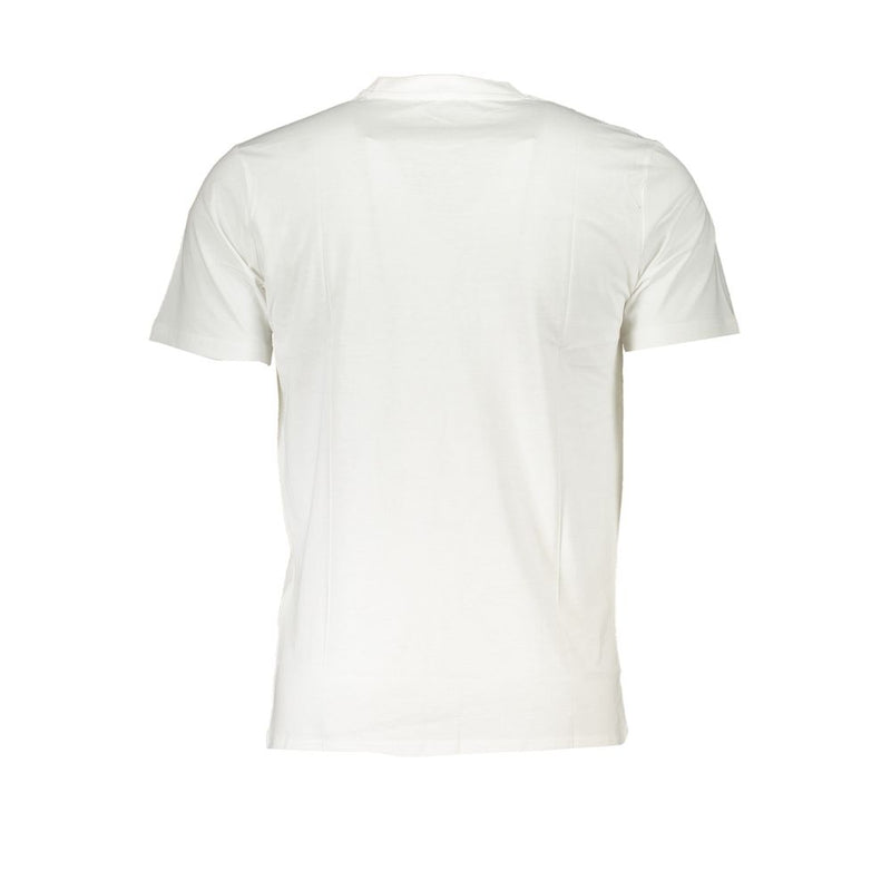 Camiseta de algodón blanco