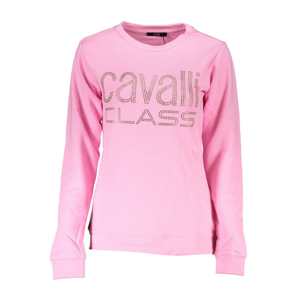 Pull en coton rose