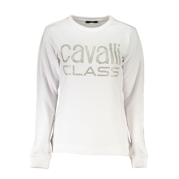 Pull en coton blanc