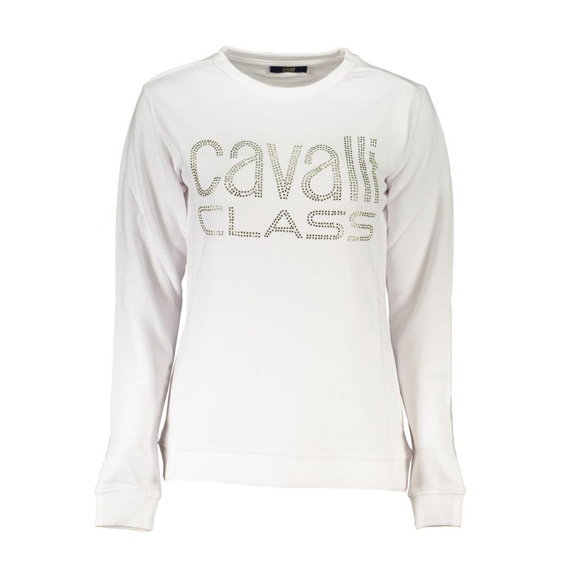 Maglione di cotone bianco