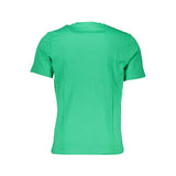 Camiseta de algodón verde