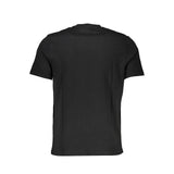 Camiseta de algodón negro