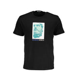 T-shirt en coton noir