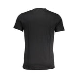 Camiseta de algodón negro