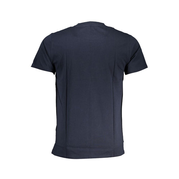 T-shirt di cotone blu