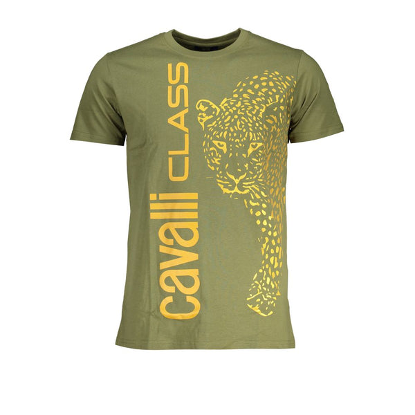 T-shirt in cotone verde