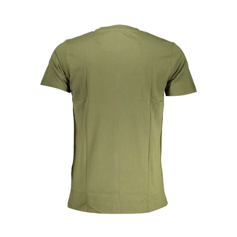 Camiseta de algodón verde