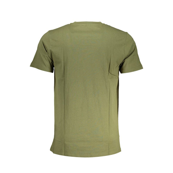 Camiseta de algodón verde