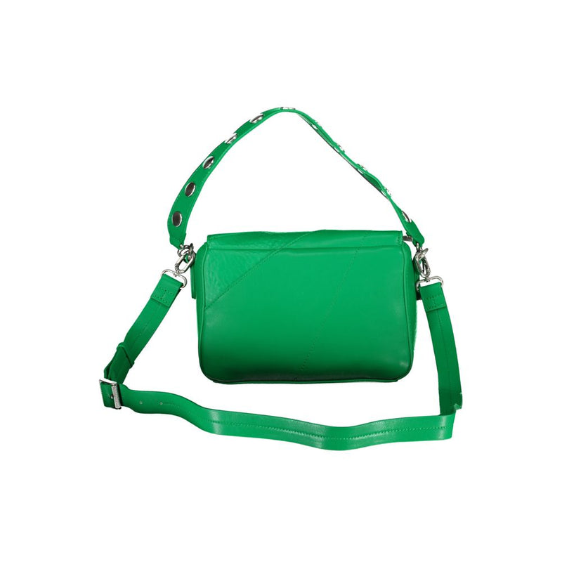 Grüne Polyethylenhandtasche