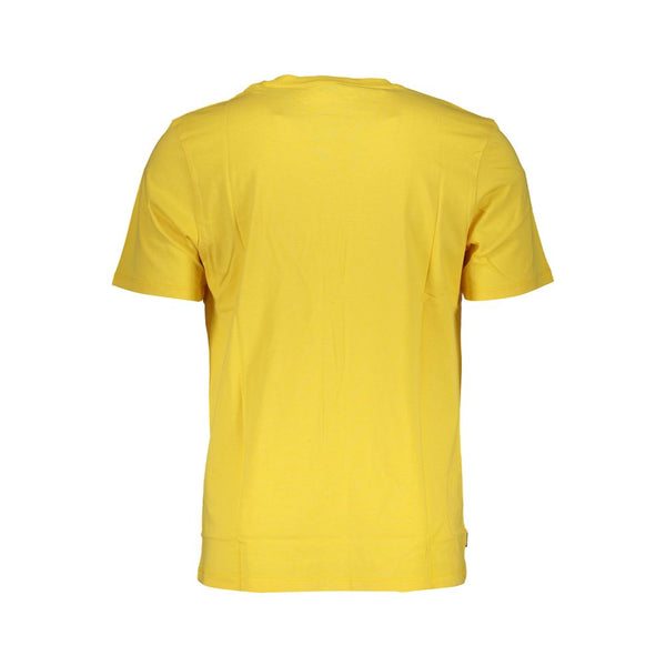 T-shirt en coton jaune