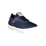 Sneaker en polyester bleu