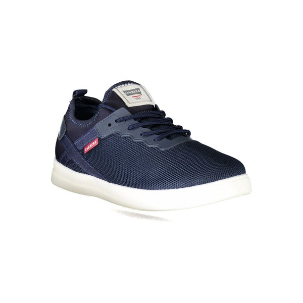 Sneaker en polyester bleu