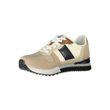 Sneaker en polyester beige