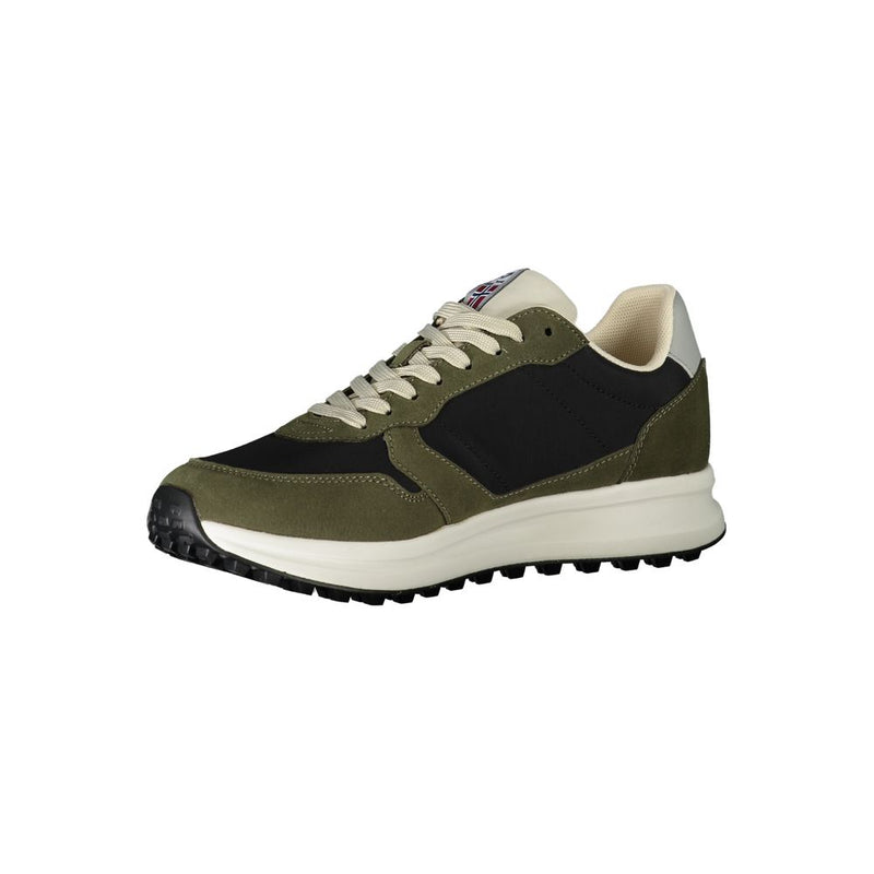 Grüner Polyester -Sneaker