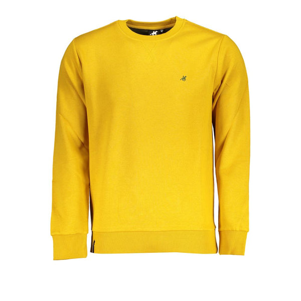 Maglione di cotone giallo