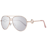 Lunettes de soleil pour femmes en or rose