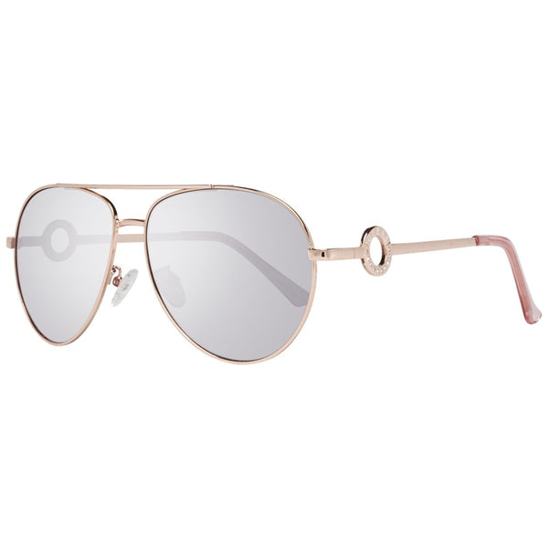 Lunettes de soleil pour femmes en or rose