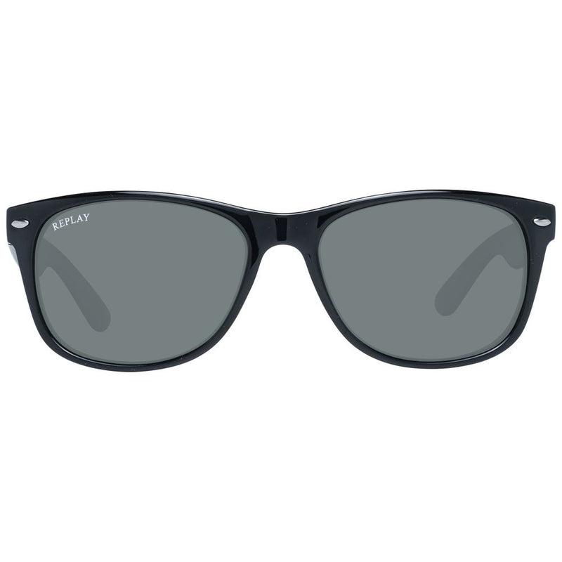 Lunettes de soleil unisexes noires