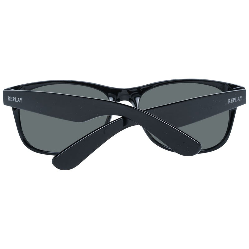 Lunettes de soleil unisexes noires