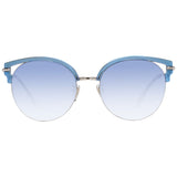 Blaue Frauen Sonnenbrille