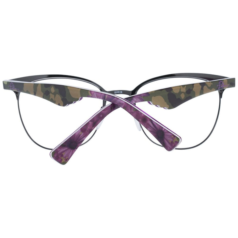 Cadres optiques des femmes violettes