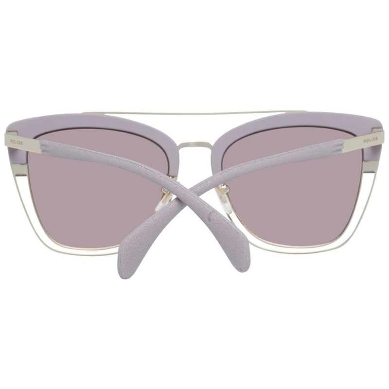 Lunettes de soleil pour femmes en or rose