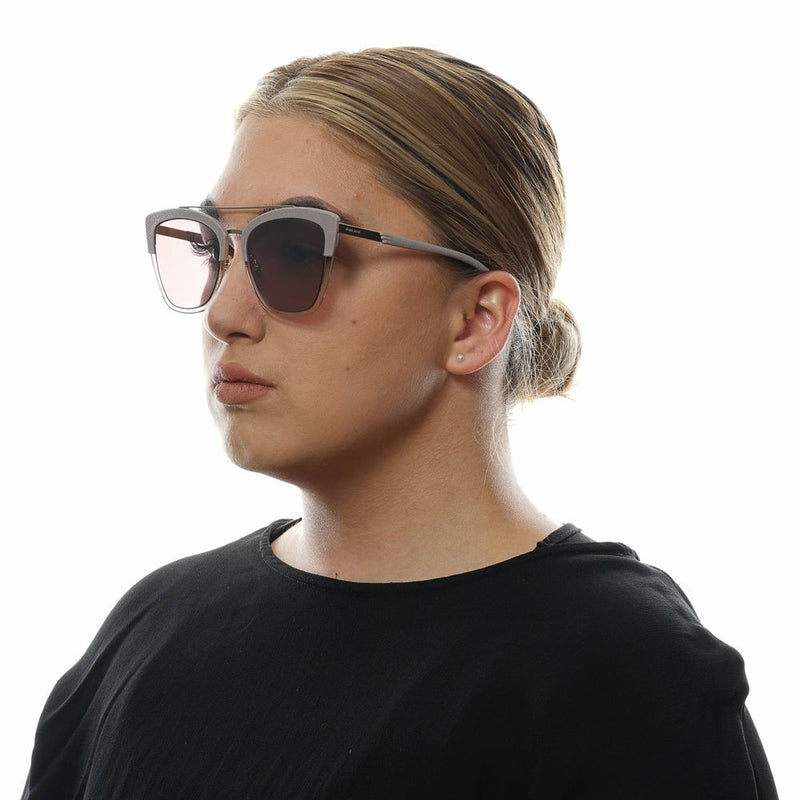 Lunettes de soleil pour femmes en or rose