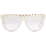 Lunettes de soleil femmes blanches