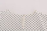 Blusa di seta Chic Polka Dot