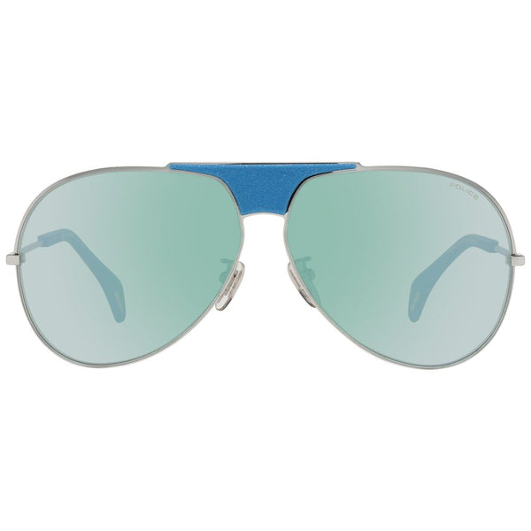 Lunettes de soleil des femmes bleues