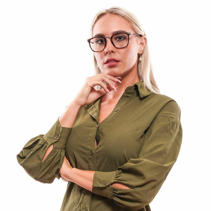 Braune Unisex optische Rahmen