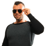 Gray Men Sunglasses