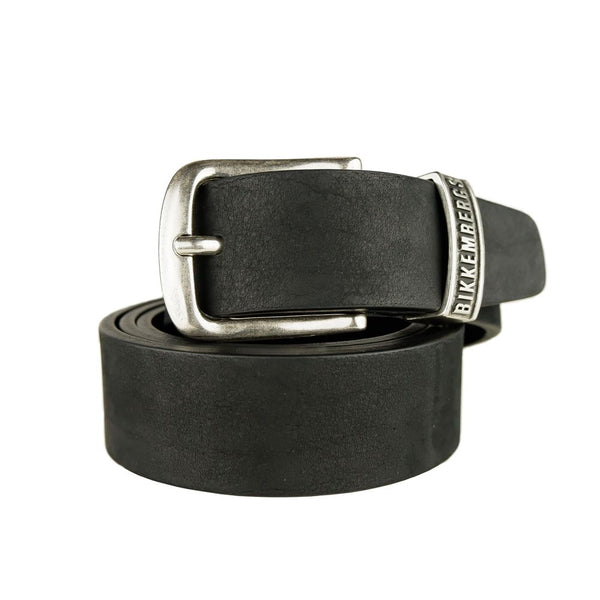 Ceinture en cuir veaule élégante en noir classique