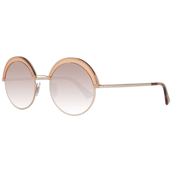 Lunettes de soleil pour femmes en or rose