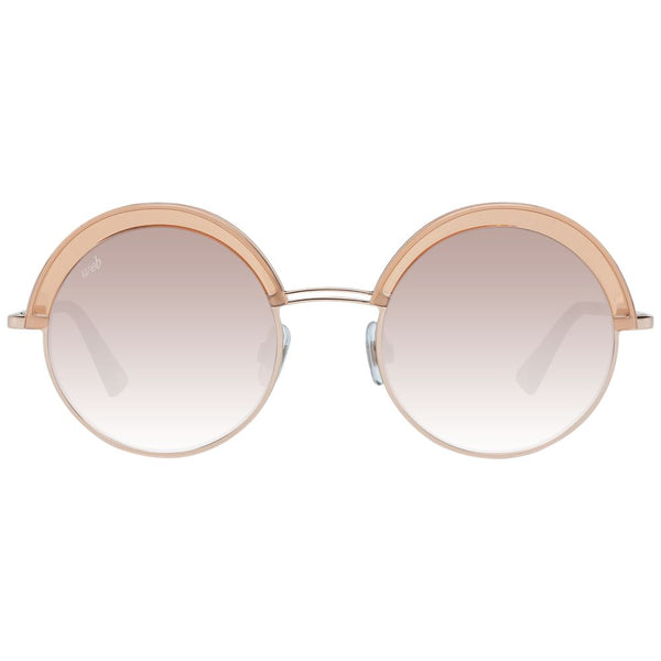 Lunettes de soleil pour femmes en or rose