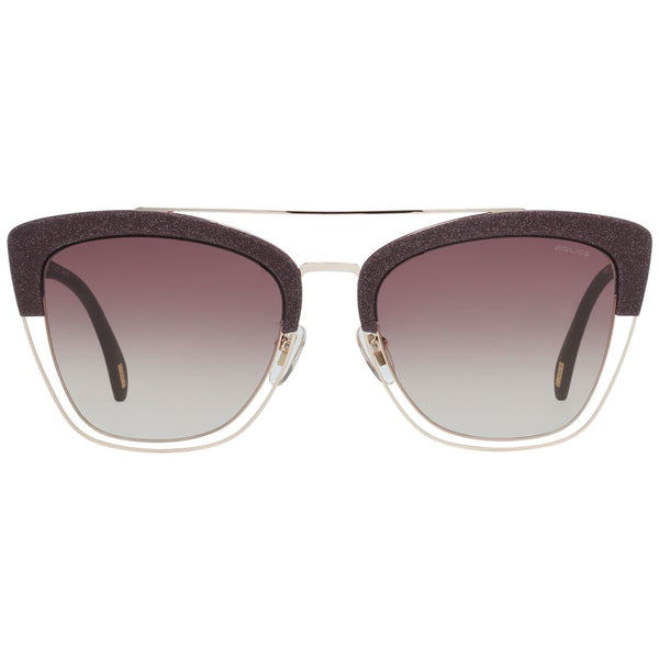 Lunettes de soleil pour femmes en or rose