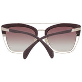 Lunettes de soleil pour femmes en or rose