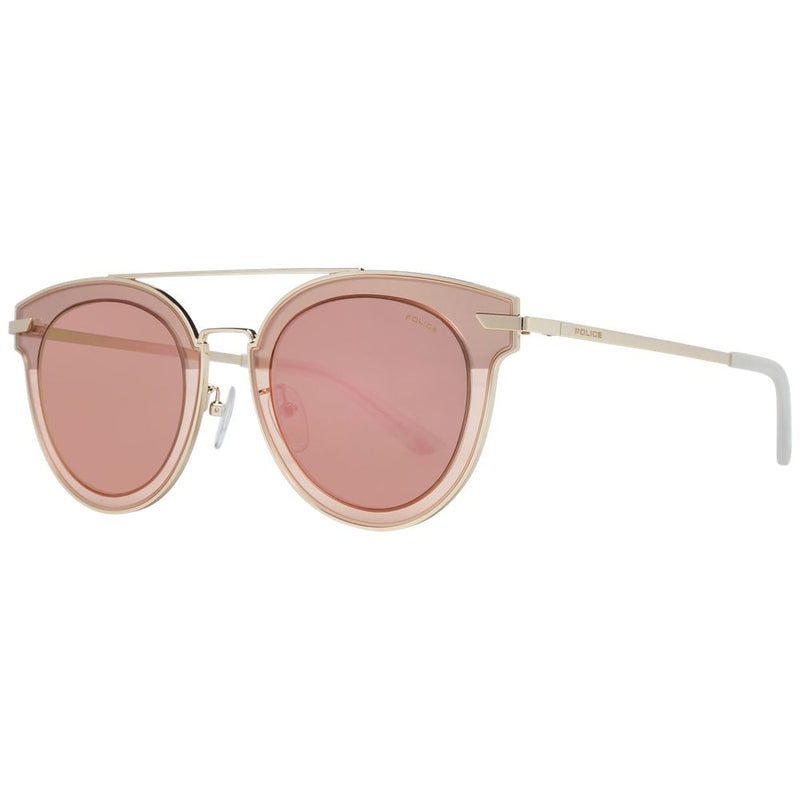 Rose Gold Men Sunglasses