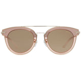 Lunettes de soleil pour hommes en or rose