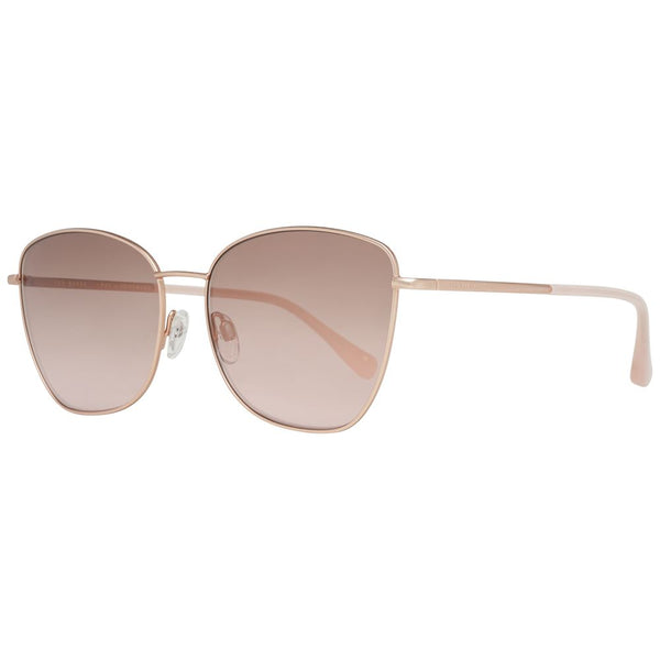 Lunettes de soleil pour femmes en or rose